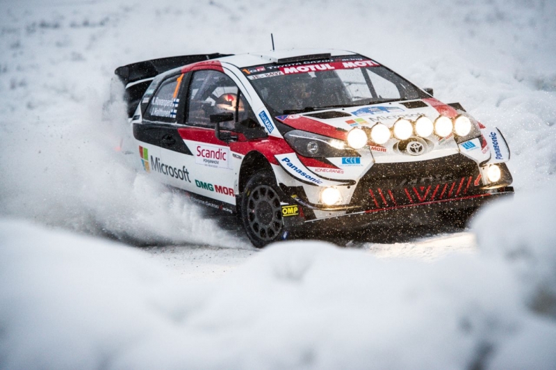 Kalle Rovanpera i Jonne Halttunen WRC. ©Taneli Niinimaki 